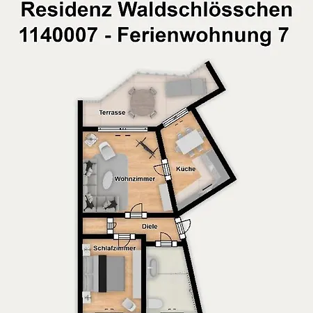 Residenz Waldschloesschen 7 Sellin (Rugen)
